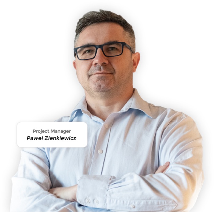 Kierownik projektu Paweł Zienkiewicz